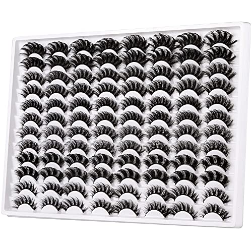 Faux Mink Lashes 48 Pairs Bulk 6 Styles Mixed Long 5D Wispy False Eye Lashes ALICE - Image 5