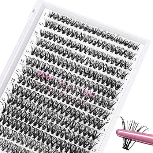 Lash Extension Kit 280Pcs Individual Lashes with Various Styles for DIY - Image 128