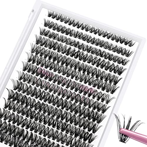Lash Extension Kit 280Pcs Individual Lashes with Various Styles for DIY - Image 17