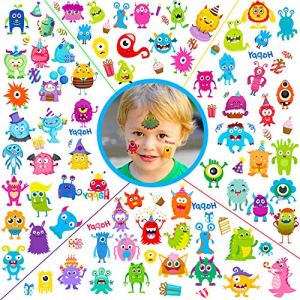 Monster Dinosaur Temporary Tattoos Stickers for Kids Birthday Party Favors