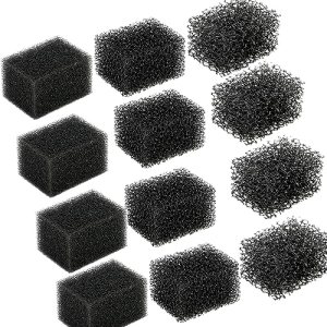 Bowitzki Stipple Sponges-12 pieces, Special Effects Makeup Sponges for Texture, Beard, Freckle