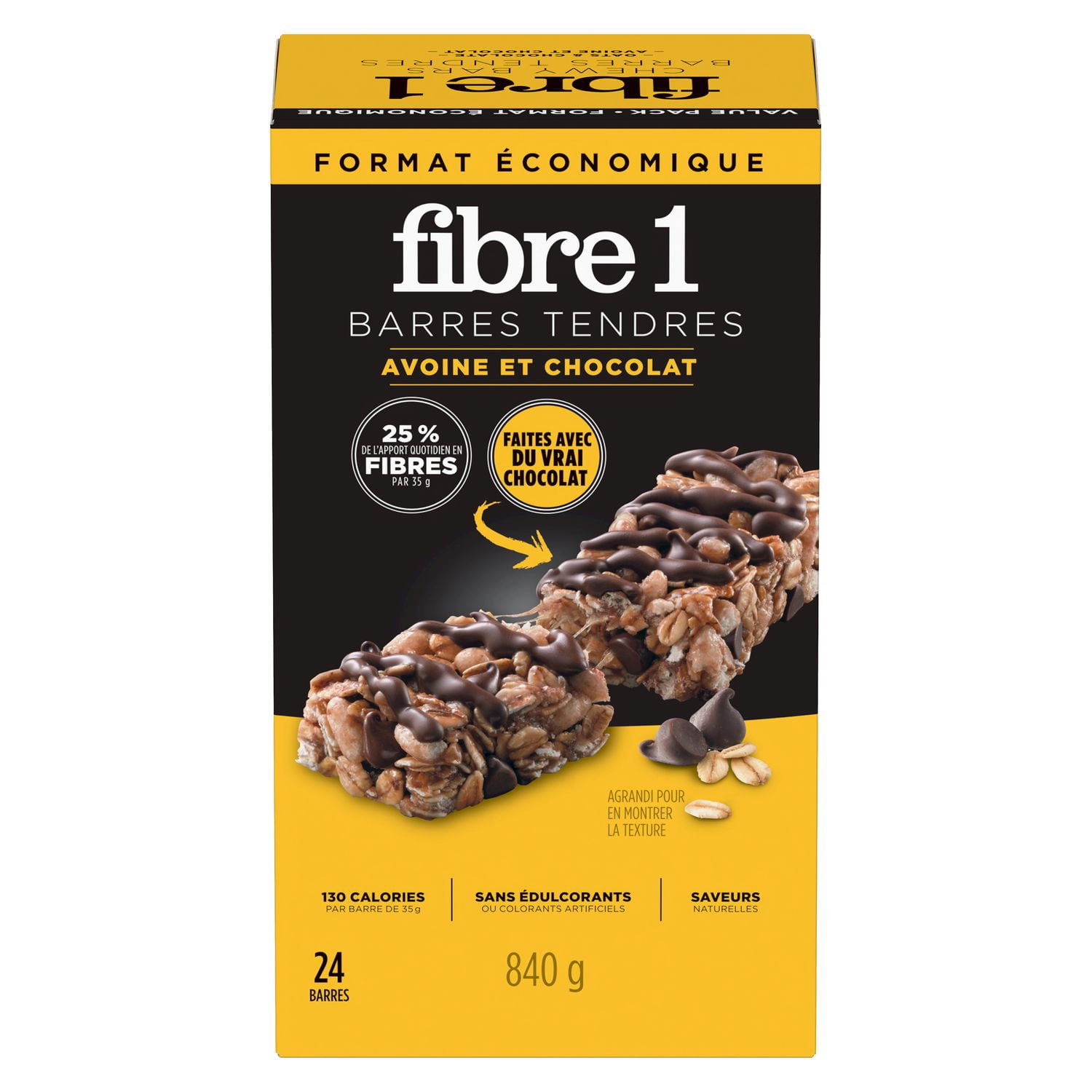 Fibre 1 Chewy Bars Oats & Chocolate 840g - Image 4