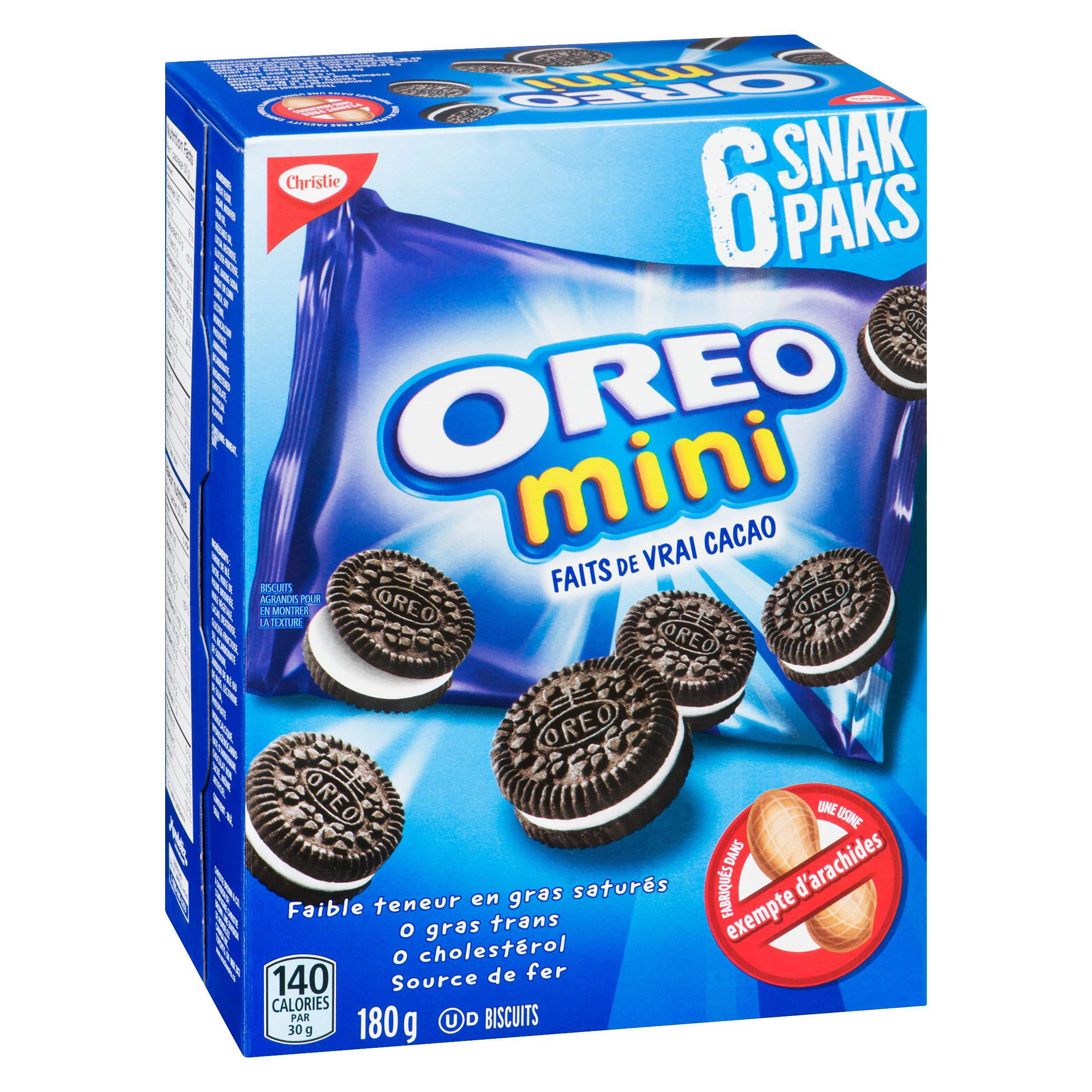Christie Oreo Mini 6 Snak Paks Cookies 180 G - Image 6