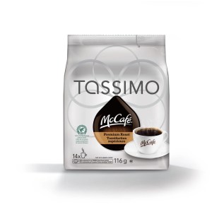 McCafe Tassimo McCafé Premium Roast Coffee Single Serve T-Discs 116g