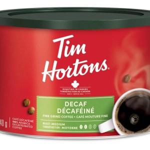 Tim Hortons Fine Grind Decaffeinated Coffee 640g