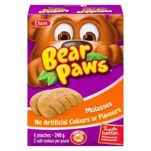 Bear Paws Molasses Cookies
