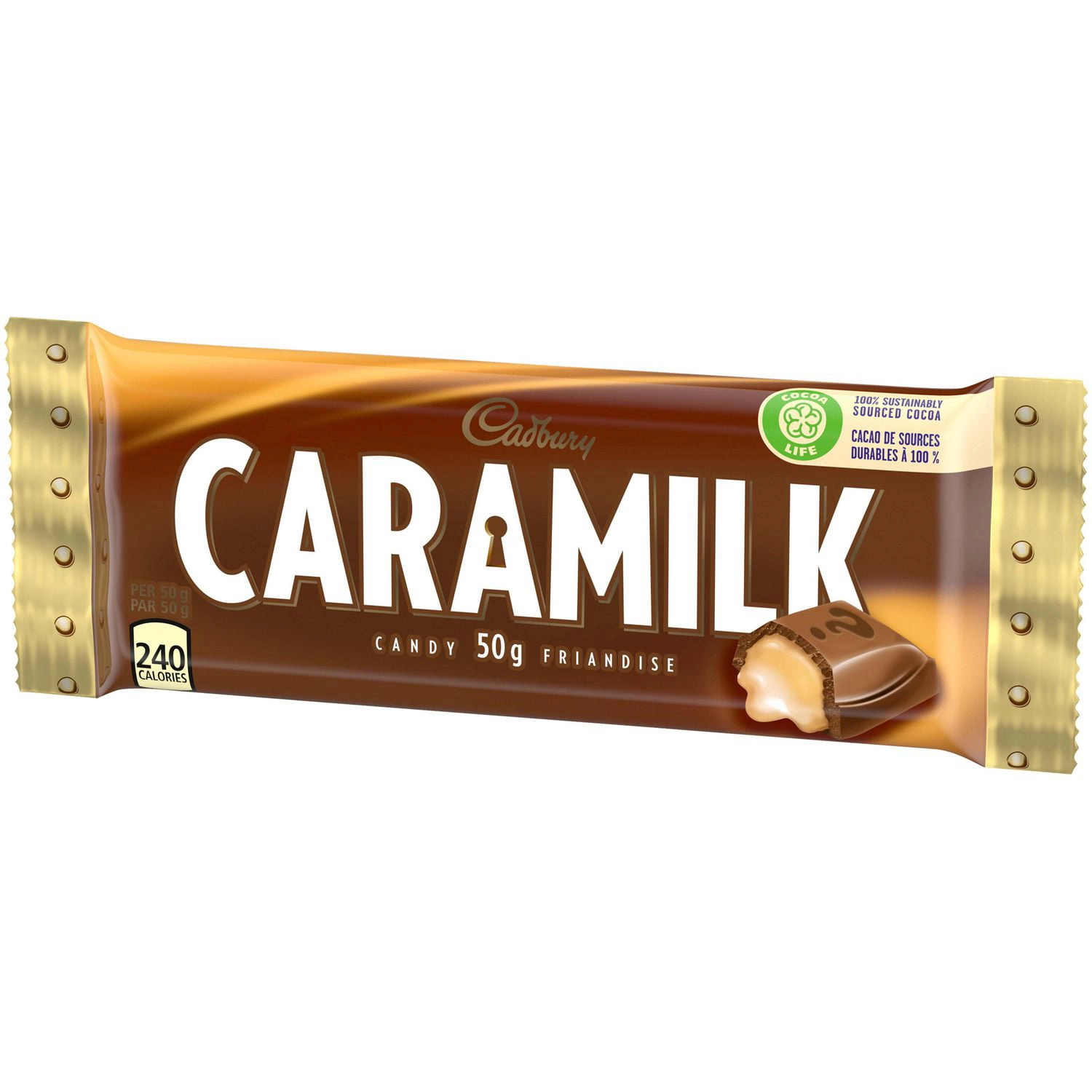 Cadbury Caramilk 50g Singles Chocolate Bar - Image 8