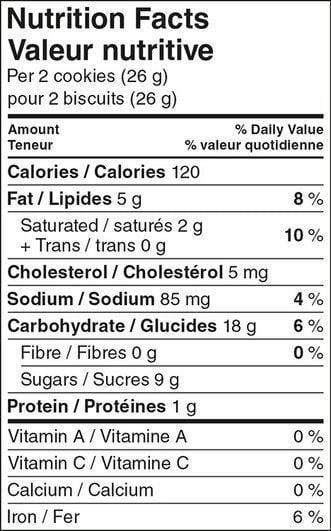 Great Value Gluten Free Double Chocolate Cookies - Image 2
