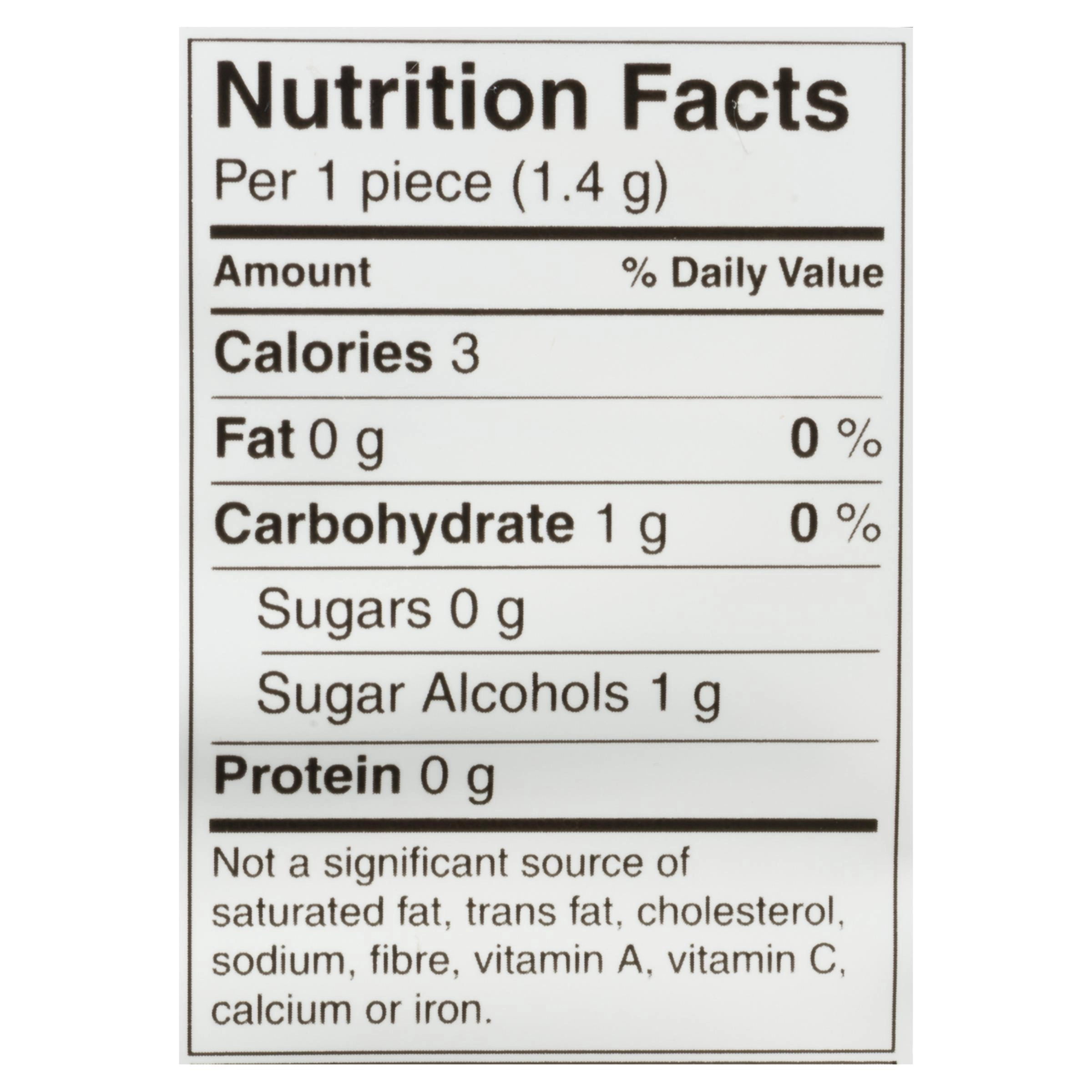 Dentyne Ice Spearmint Sugar-Free Gum 4 Pack (12 pieces per pack) 67g - Image 3