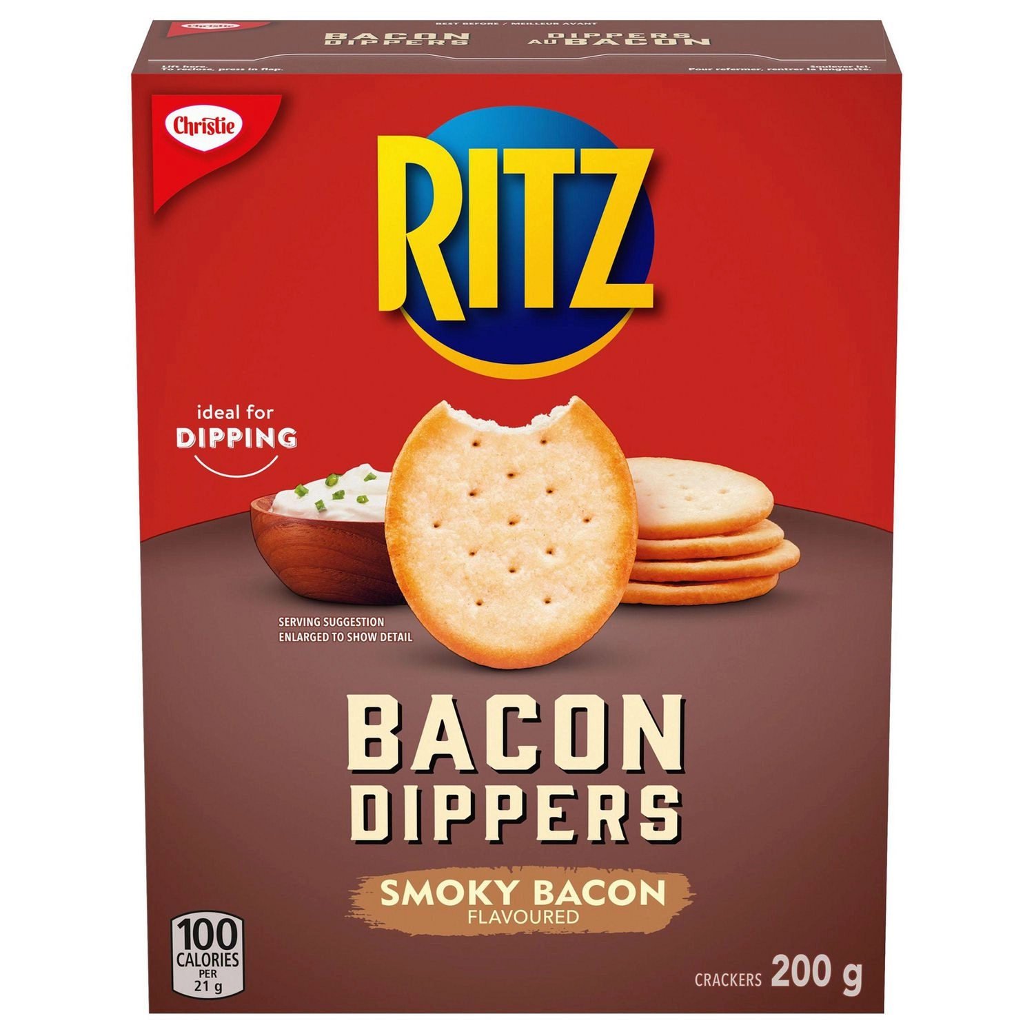 RITZ Bacon Dippers Crackers 200g - Image 8
