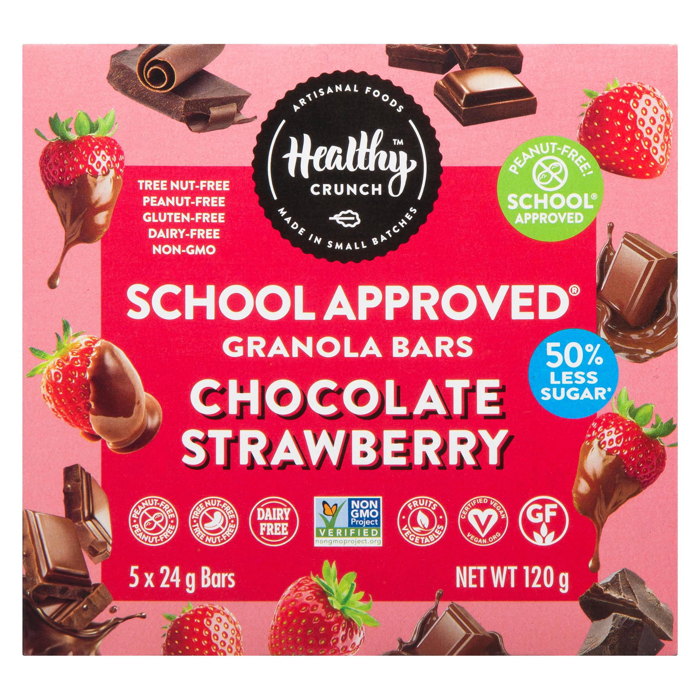 Healthy Crunch Chocolate Strawberry School Approved® Granola Bars - Image 2