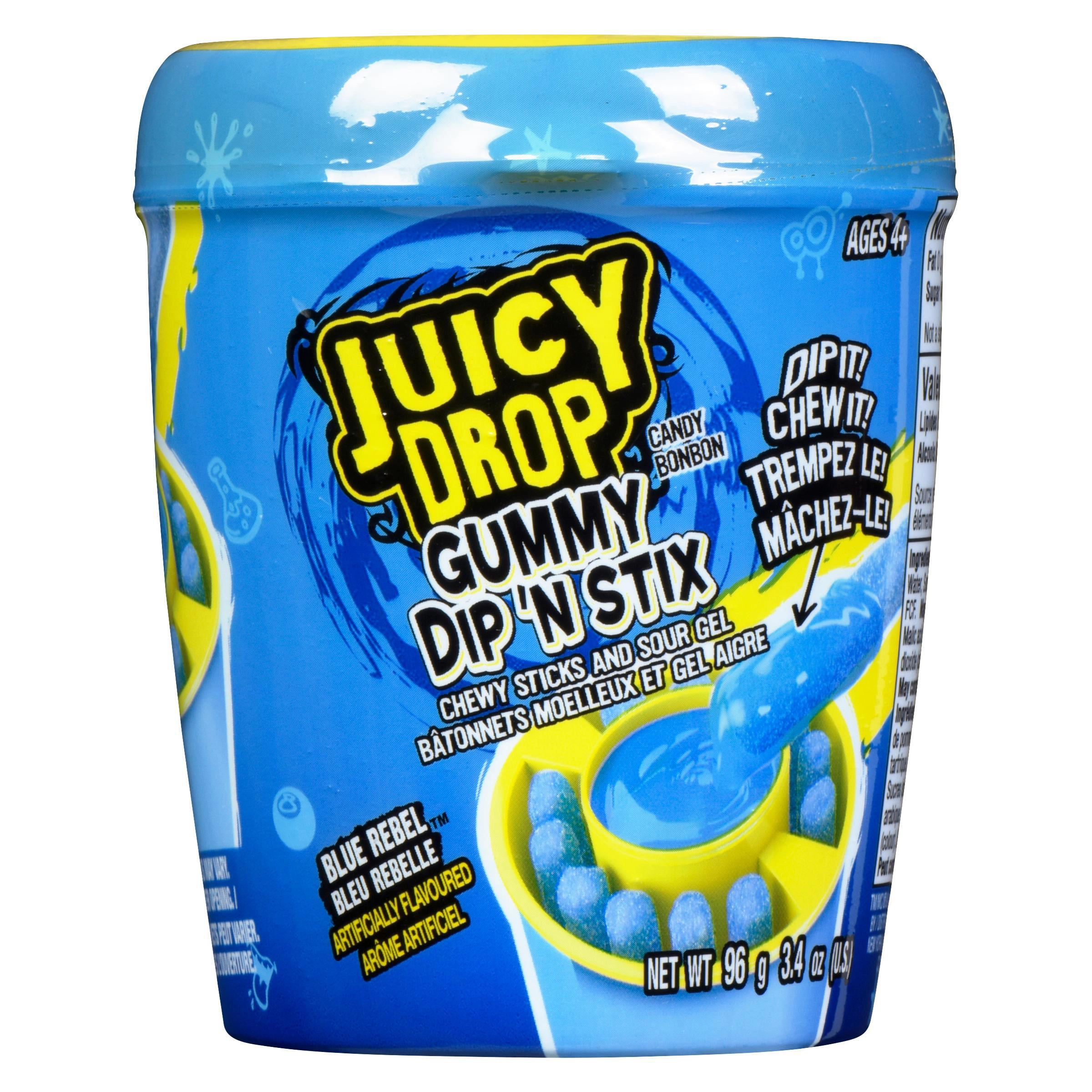 Juicy Drop Gummy Dip 'N Stix - Bazooka Candy Brands - Image 2