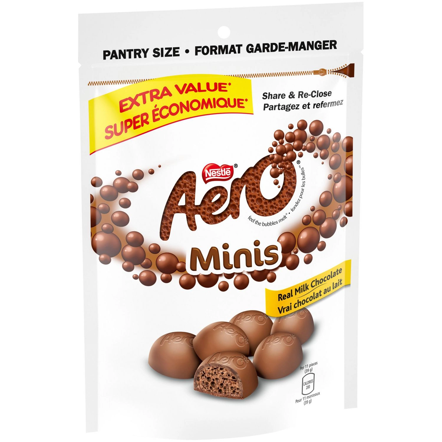 AERO Race Wheels NESTLÉ AERO Milk Chocolate Minis Pouch 800 g - Image 2
