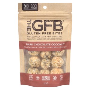 The GFB Gluten Free Bites - Dark Chocolate Coconut 113g