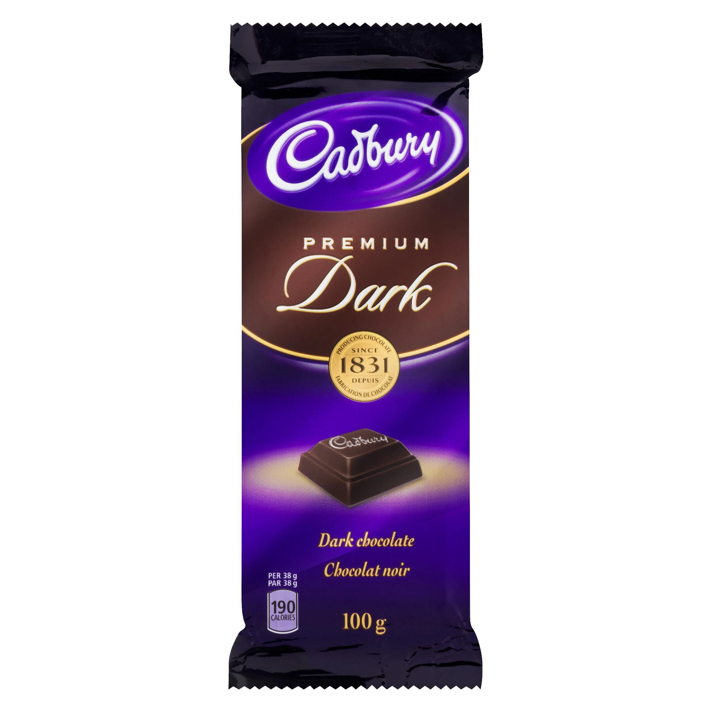Cadbury Premium Dark Chocolate Bars