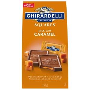 Ghirardelli Milk Chocolate Caramel Squares, 151-Gram Bag