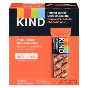 KIND Peanut Butter Dark Chocolate Bars, 12 Pack 480g