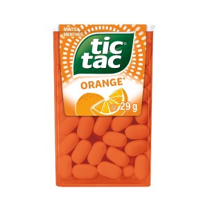 Tic Tac Orange Flavored Mints, Mint Candy 29g