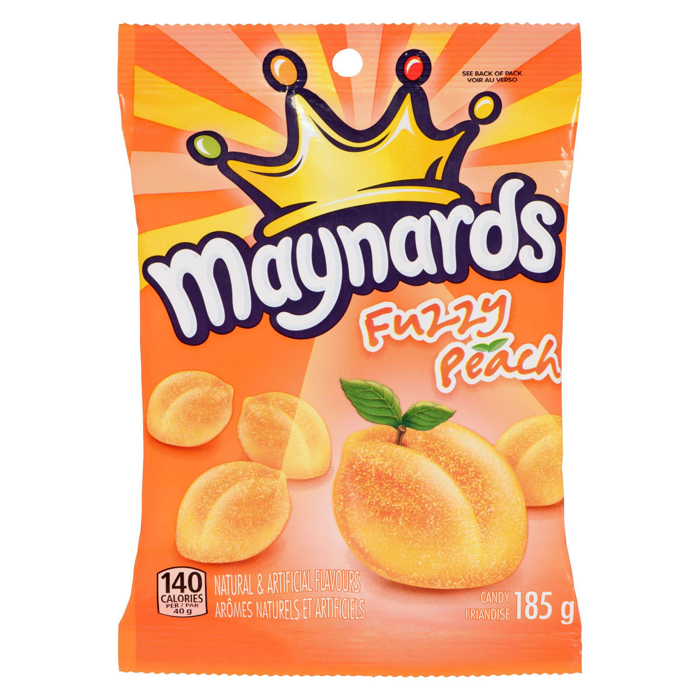 Maynards Fuzzy Peach Candy, 185g