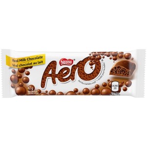 AERO Race Wheels NESTLÉ® AERO® Milk Chocolate Bar 42g