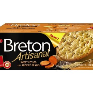 Breton Artisanal Sweet Potato and Ancient Grains Crackers