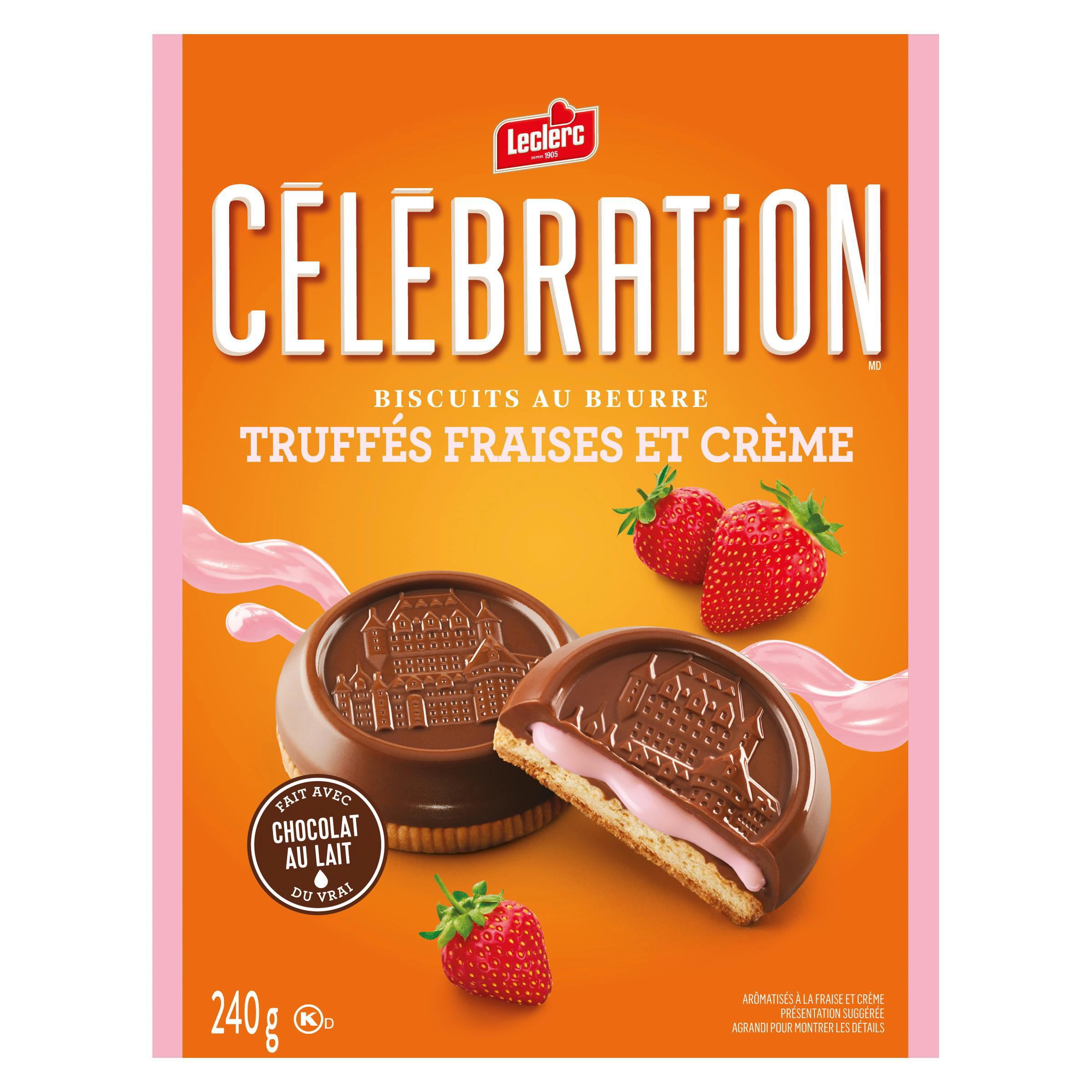 Celebration Strawberry & Creme Truffle Cookie - Image 3