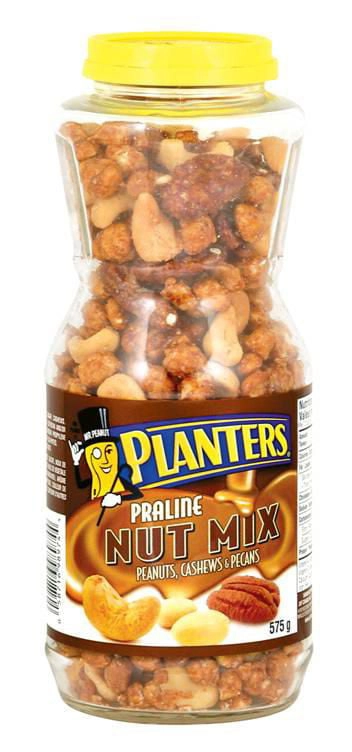 Planters Praline Nut Mix Peanuts, Cashews & Pecans 575g