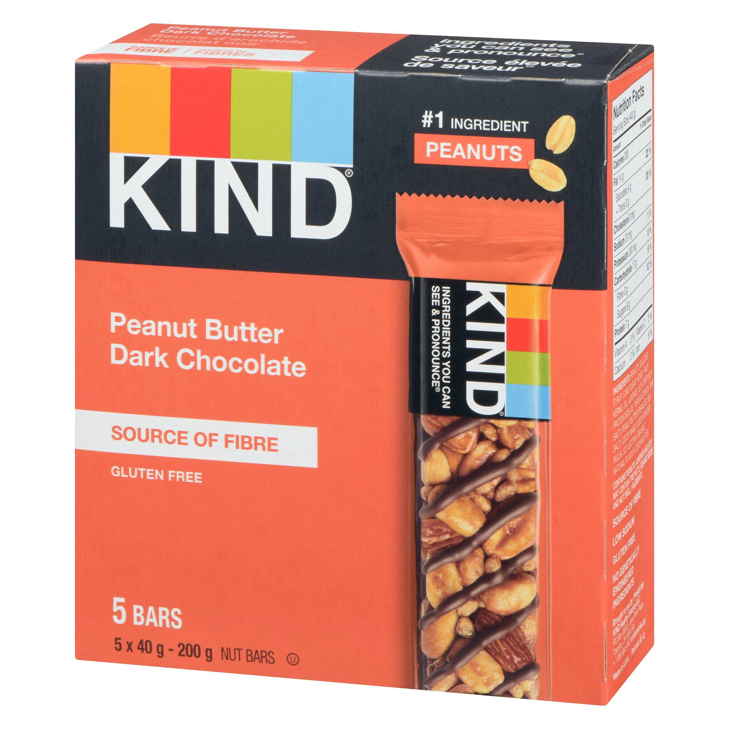 KIND Peanut Butter Dark Chocolate Bars - Image 7