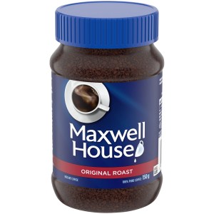 Maxwell House Original Roast Instant Coffee 150G