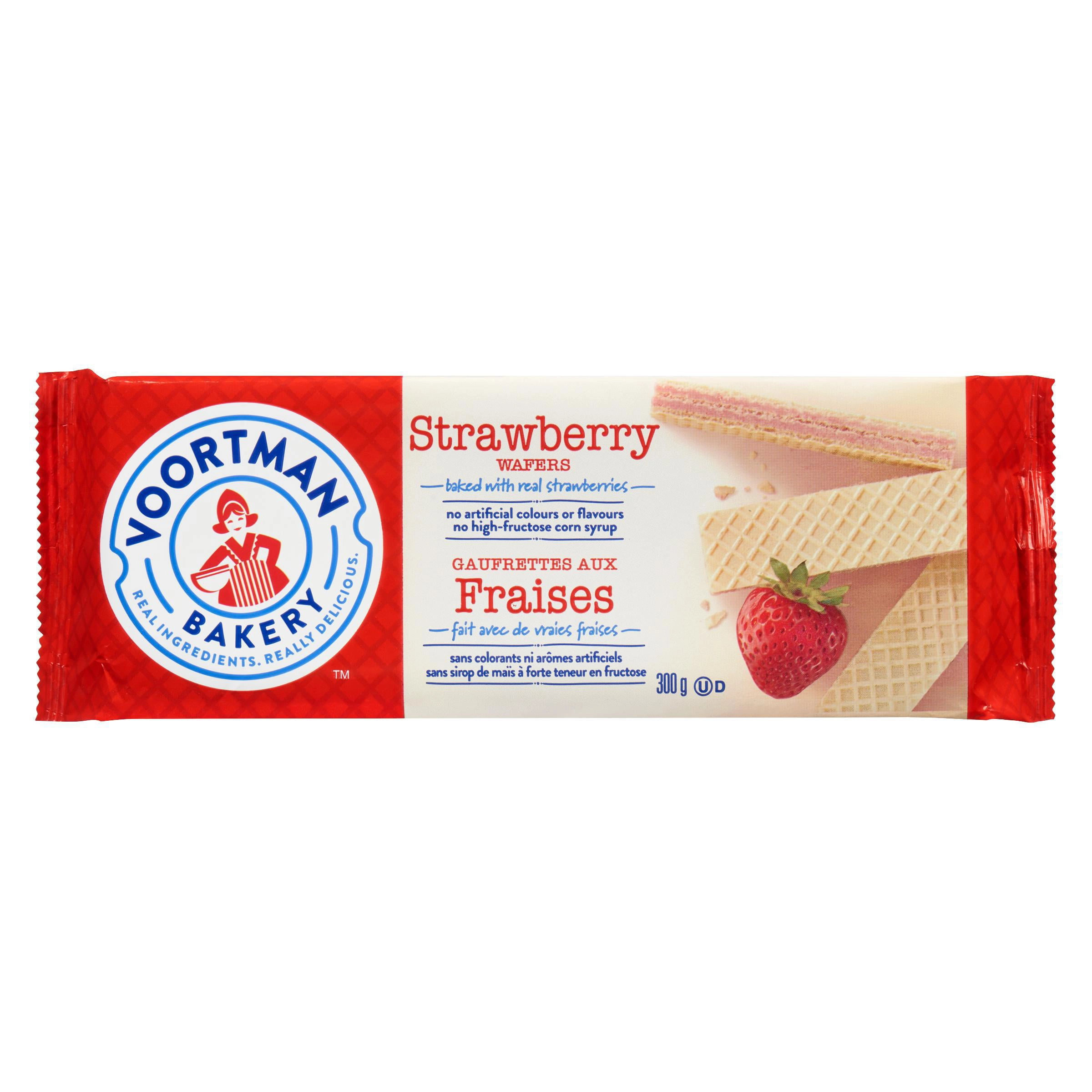 Voortman Bakery Strawberry Wafer Cookies 300g - Image 2