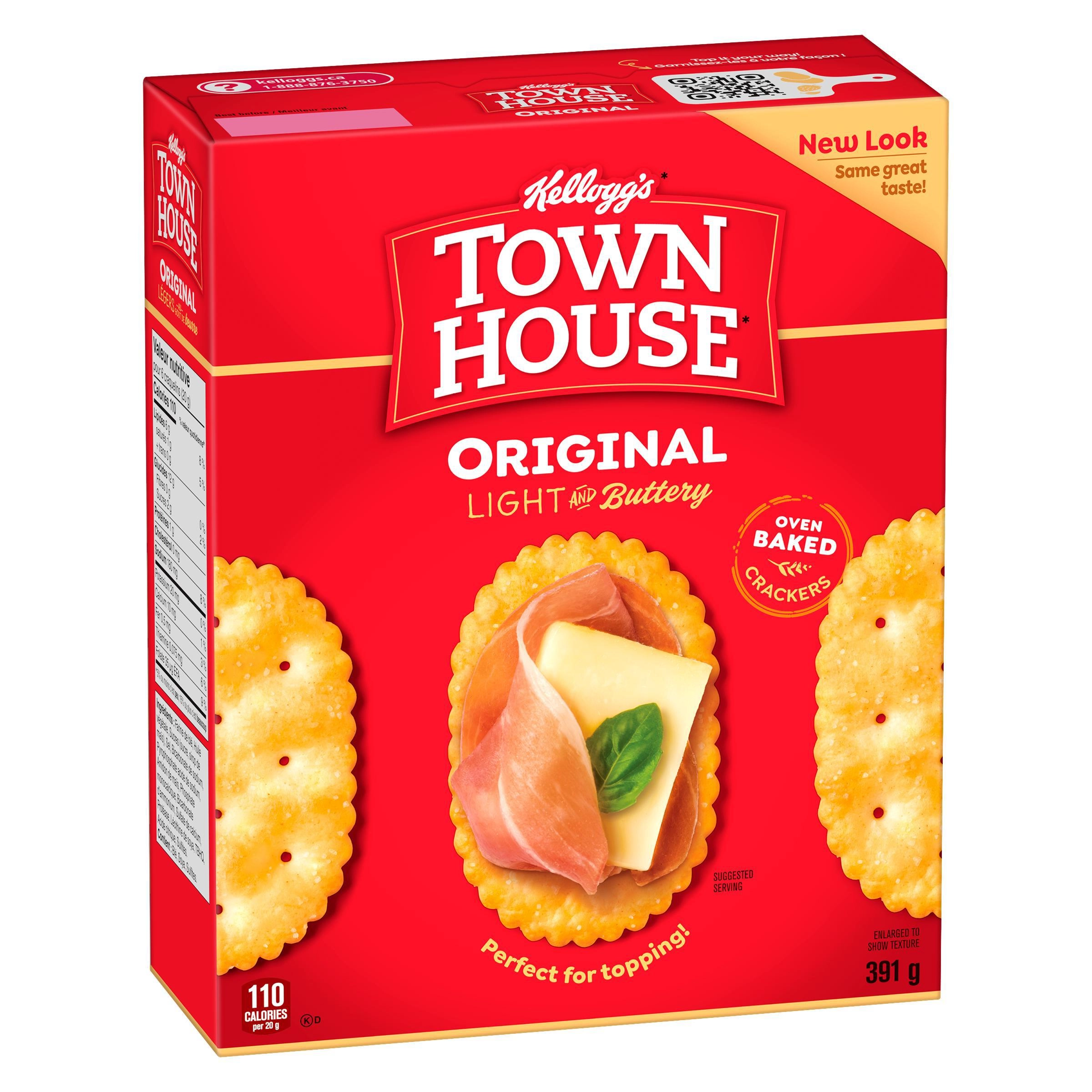 Keebler Kellogg's Town House Original Cracker, 391g - Image 15