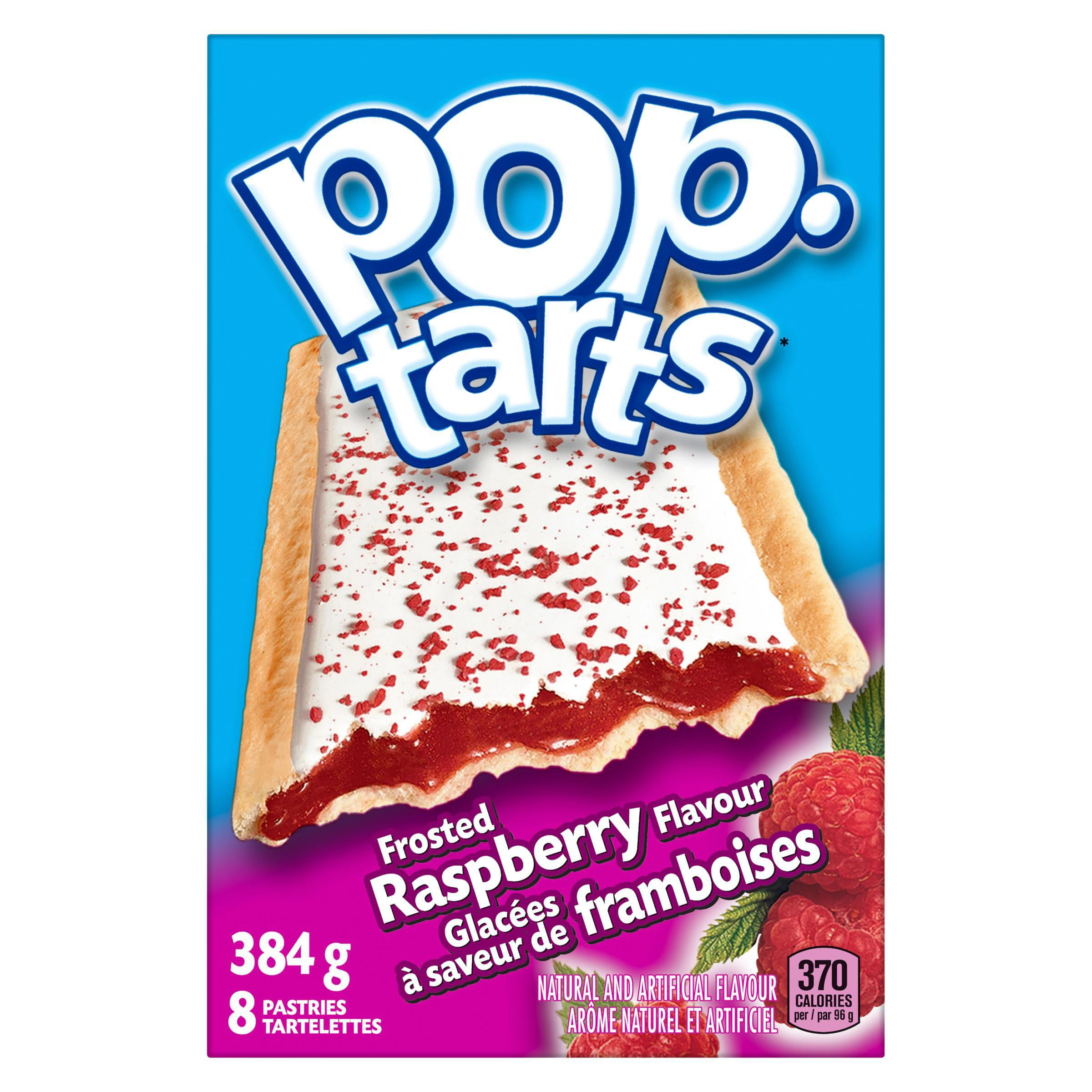 Pop-Tarts Frosted Raspberry Toaster Pastries - 8 Pastries - Image 2