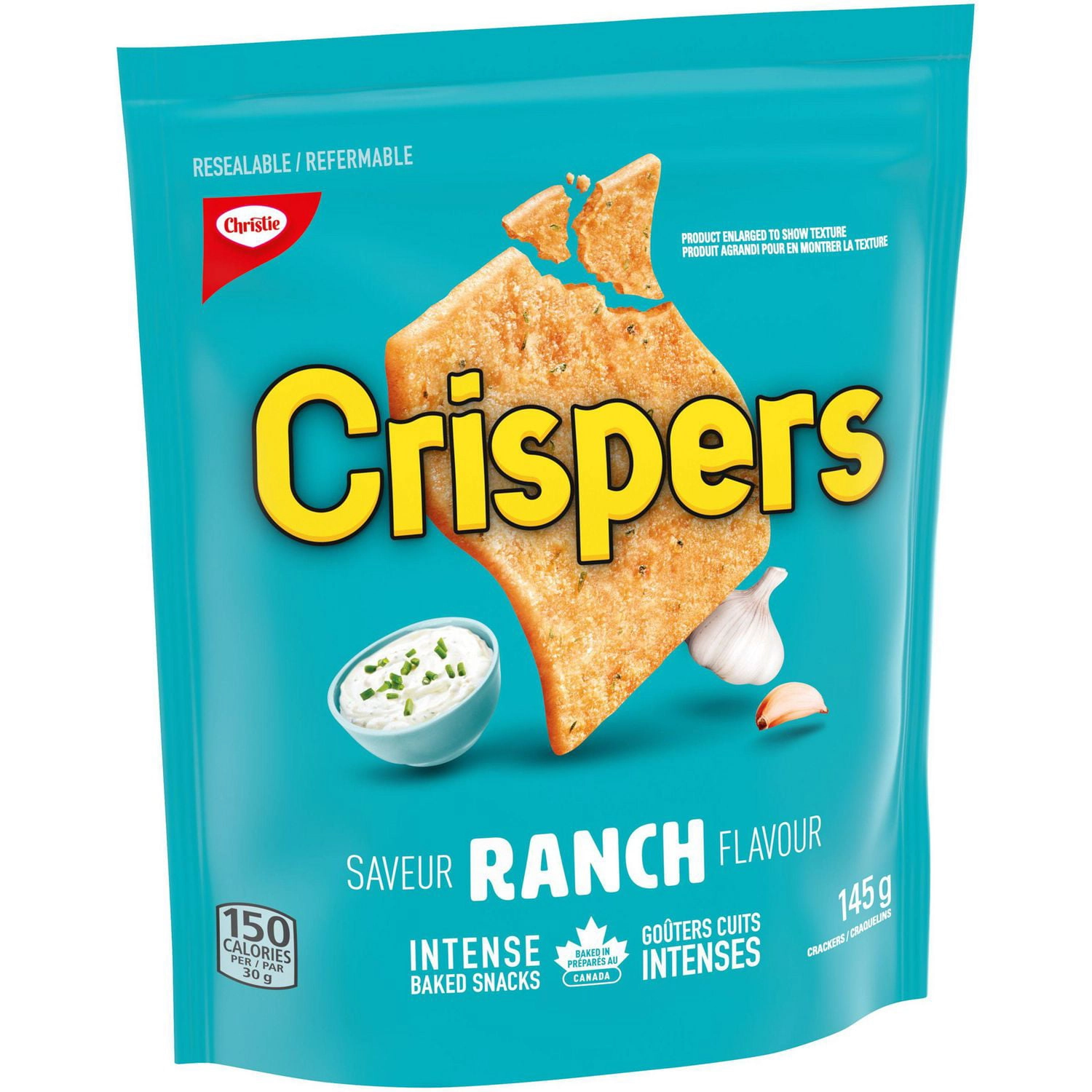 Christie Crispers Ranch Cracker Snacks, 145g - Image 3