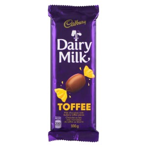 Cadbury Dairy Milk Toffee, 100g