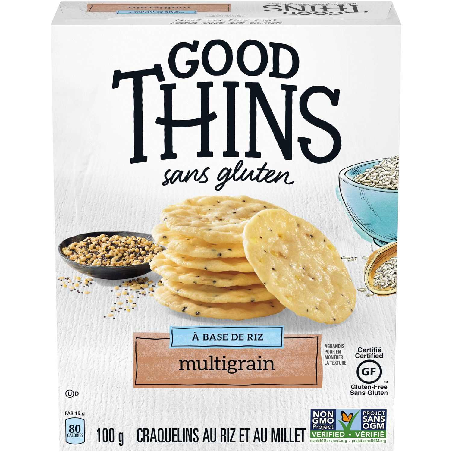 Good Thins Rice Multigrain Crackers 100g - Image 5