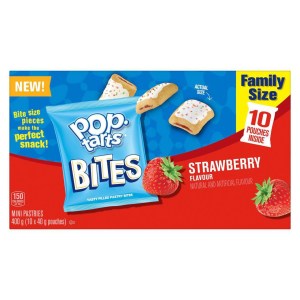 Pop-Tarts Bites Mini Pastries Strawberry Flavour Family Size 400g
