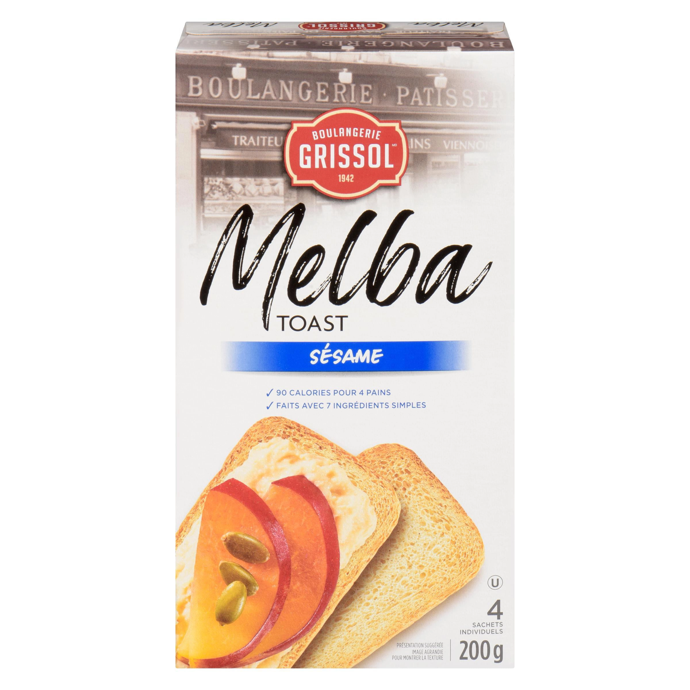 Boulangerie Grissol Melba Toast Sesame - Image 4