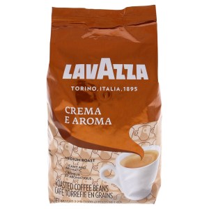Lavazza Crema e Aroma Roast Whole Bean Coffee