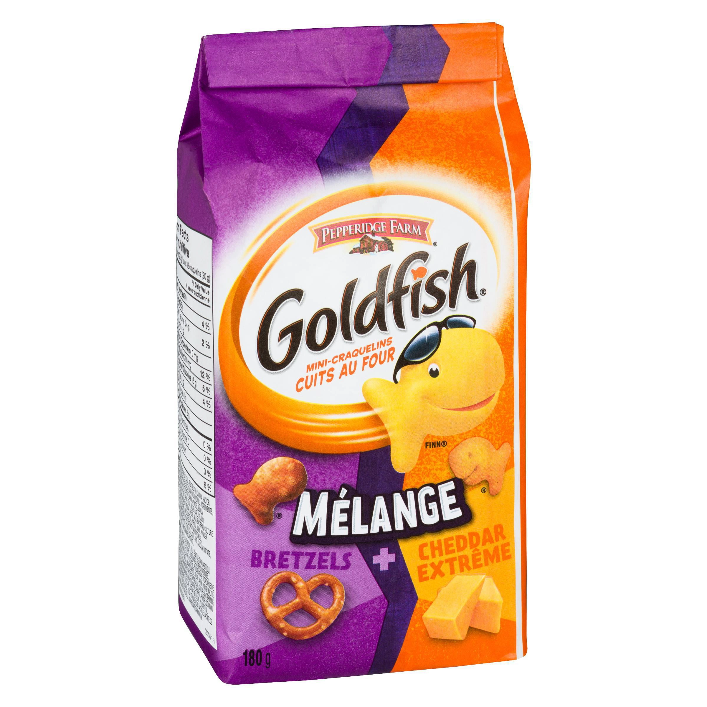 Goldfish Mix Xtreme Cheddar and Pretzel Crackers - Image 6