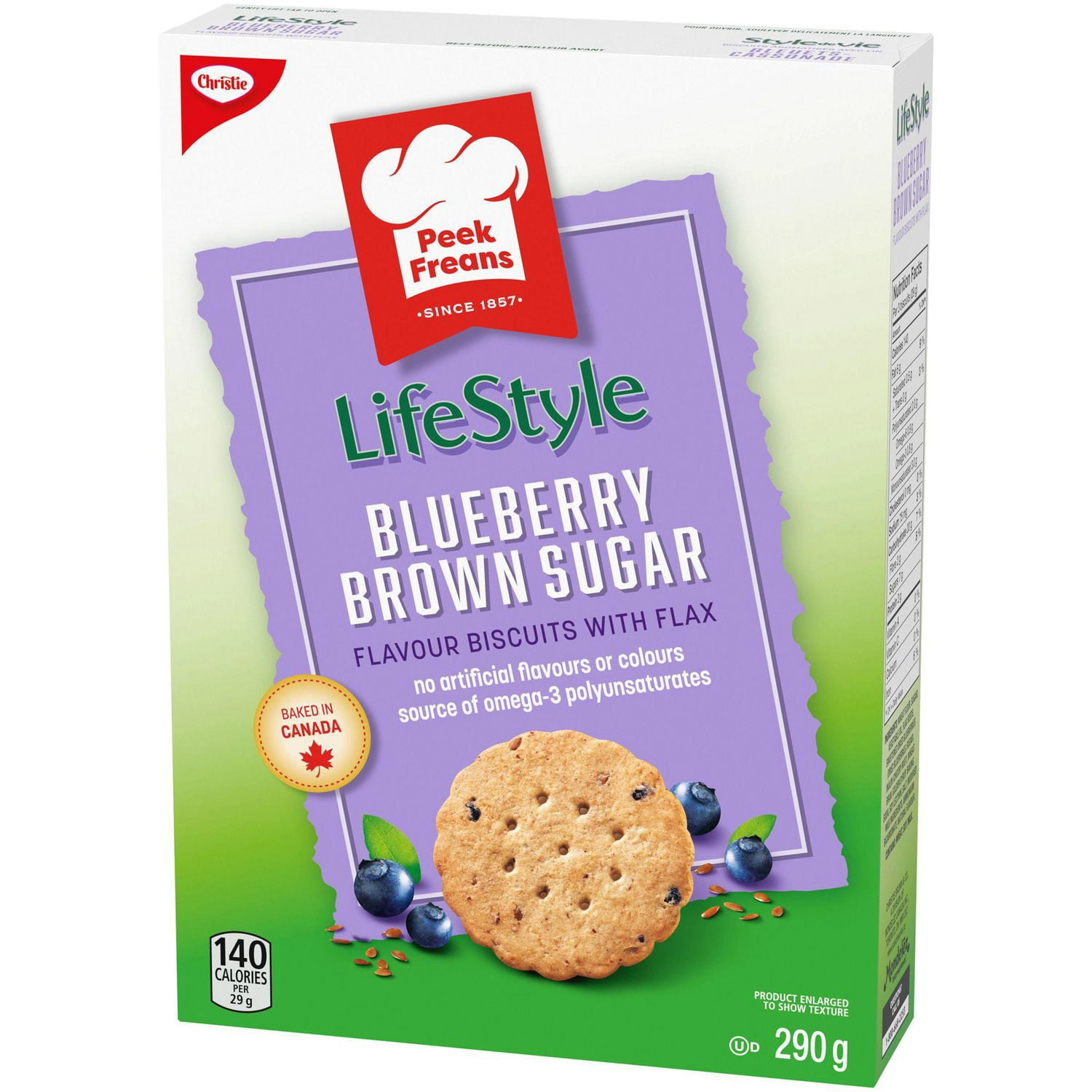 Christie Peek Freans Lifestyle Blueberry Brown Sugar Cookies - Image 6
