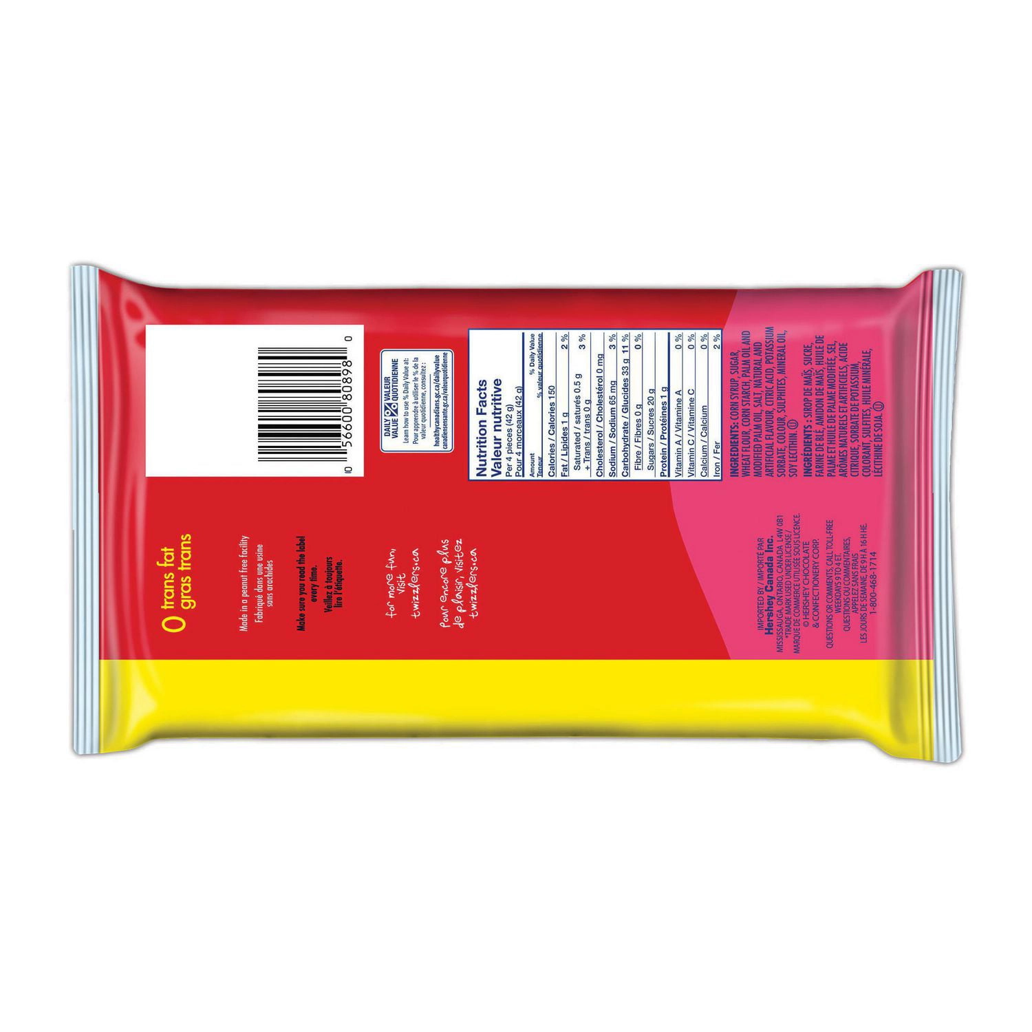 TWIZZLERS SUPER NIBS Cherry Candy - Image 4