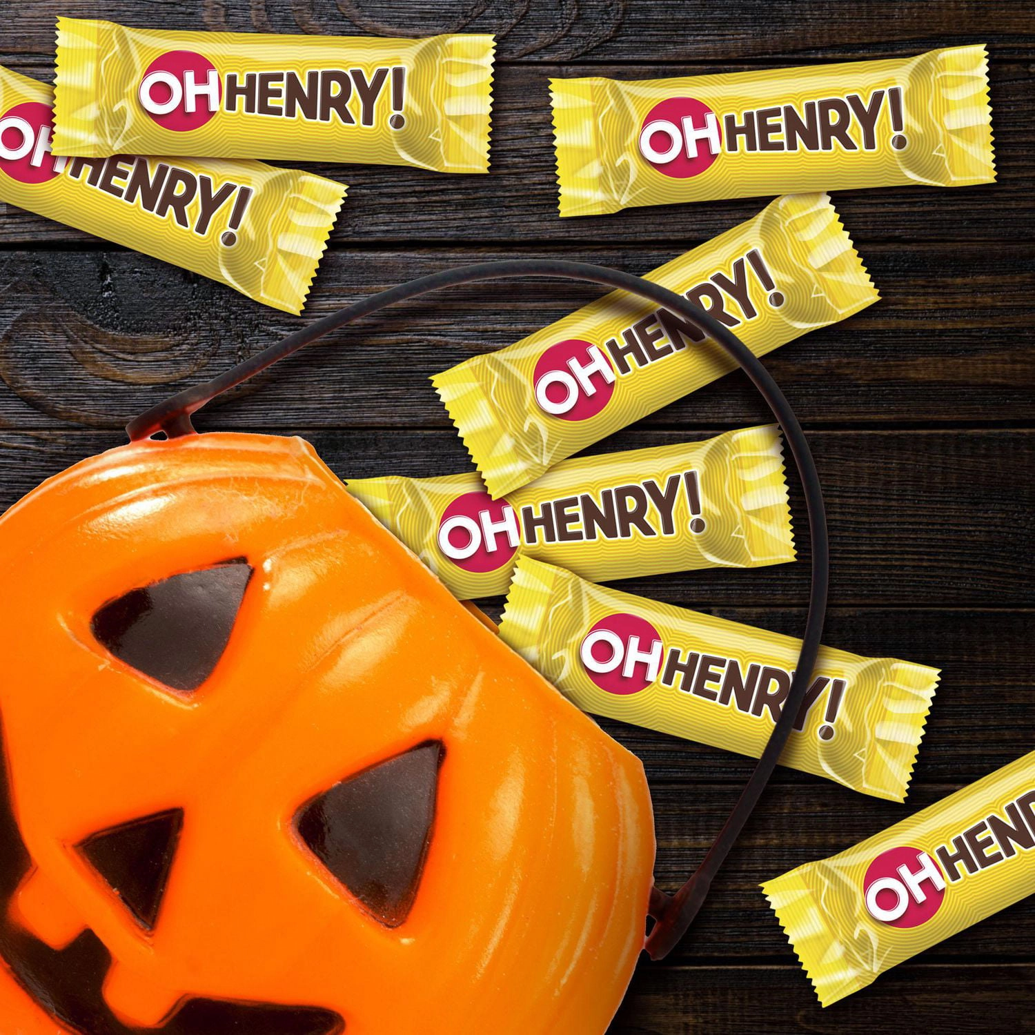 OH HENRY! Snack Sized Halloween Candy 450g - Image 3