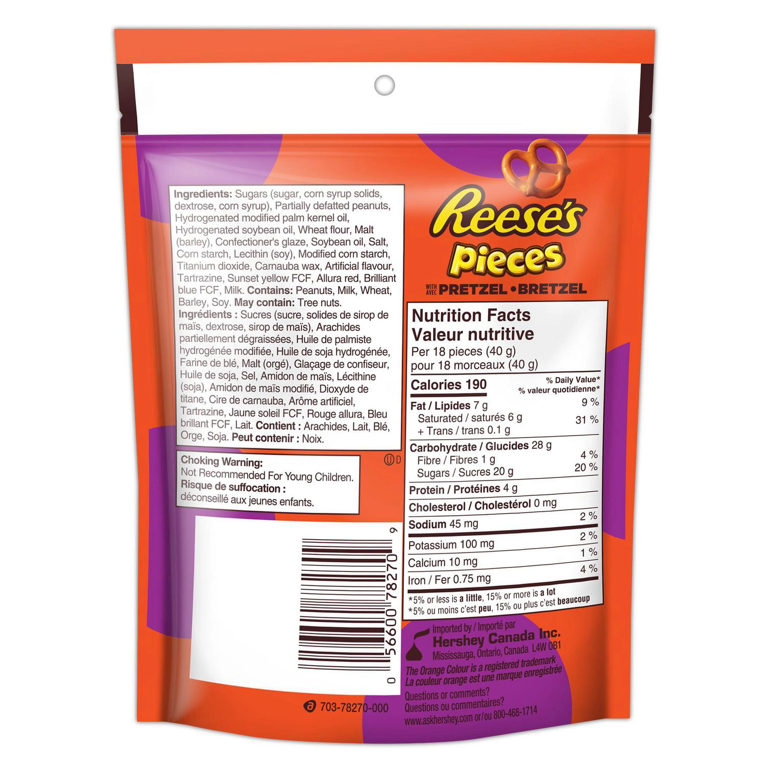Reese's Pieces with Pretzel Candy 170g - Image 2
