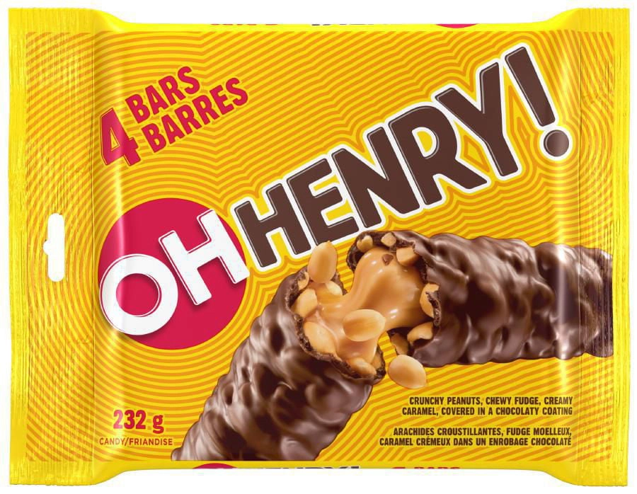 Hershey's OH HENRY! Chocolatey Bars 240g