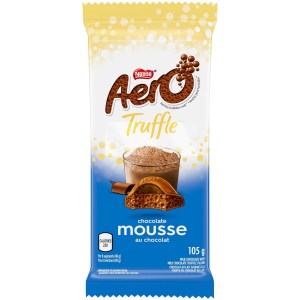 AERO Race Wheels NESTLÉ AERO TRUFFLE Chocolate Mousse Milk Chocolate Bar 105 g