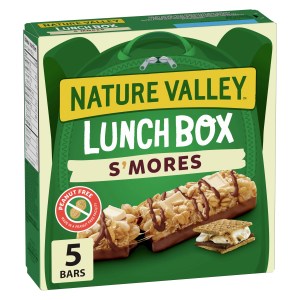 Nature Valley Lunchbox Granola Bars, S'mores, Kids Snacks, 5 ct 130 g