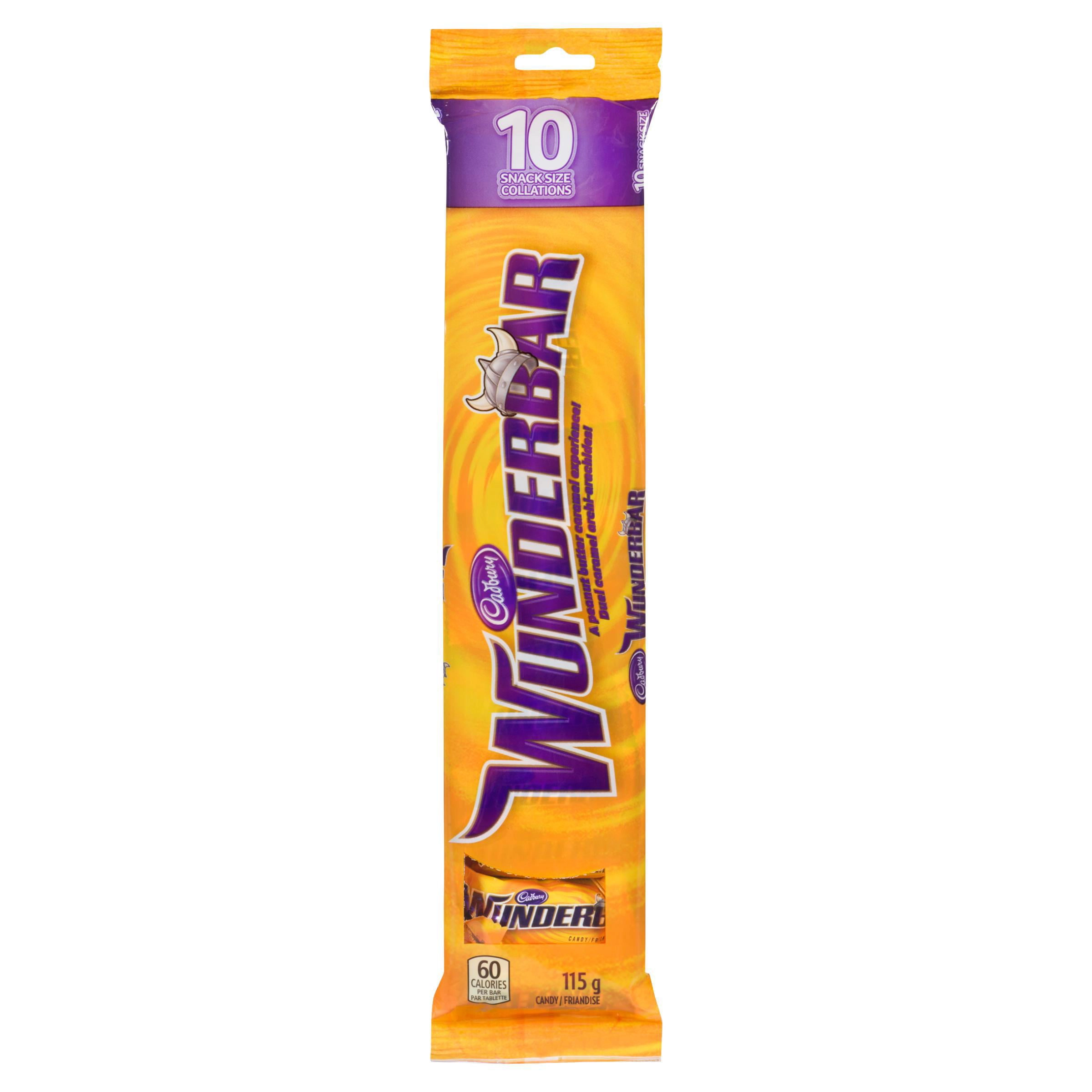 Cadbury Wunderbar Snack Size 10Pk 115g - Image 2