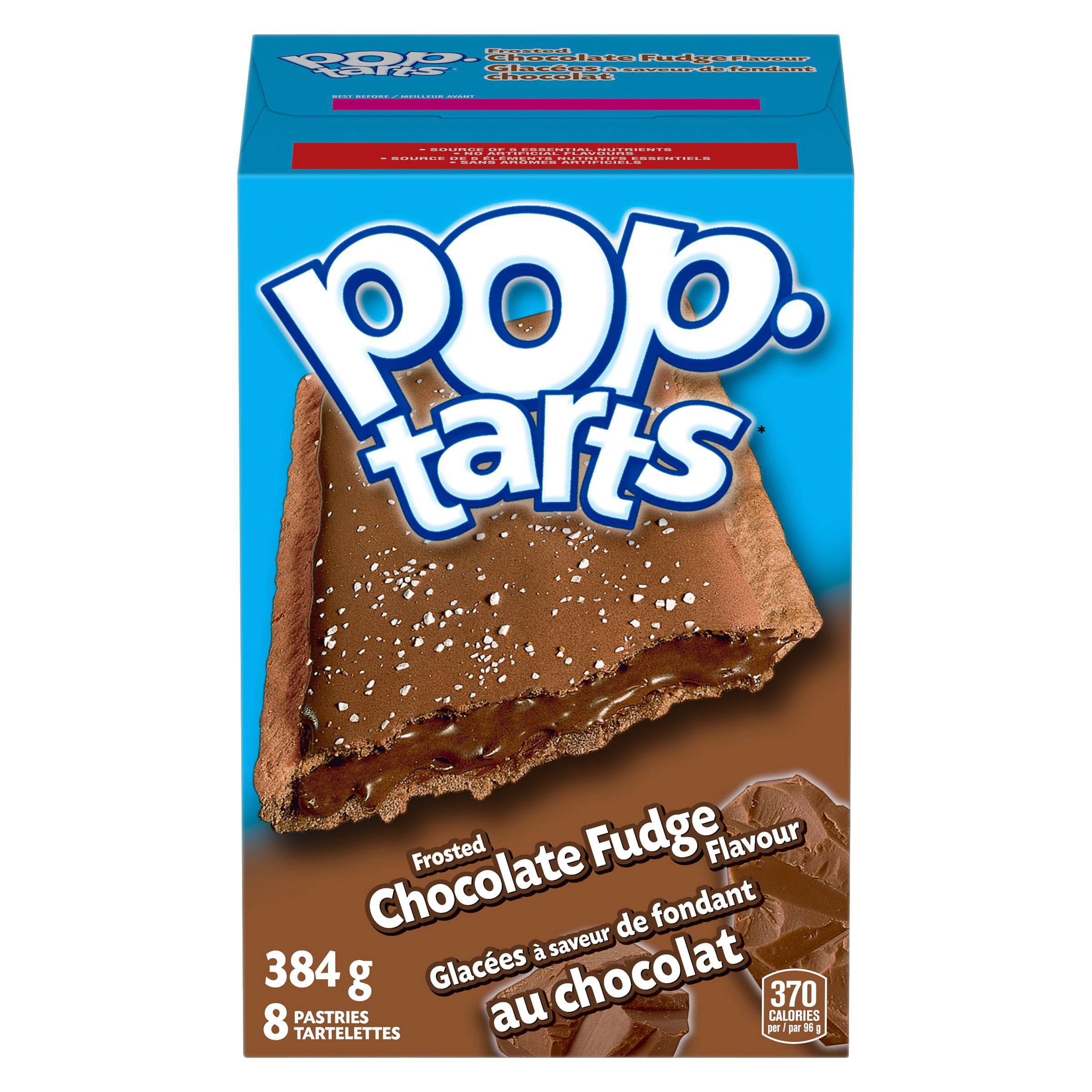 Pop-Tarts Frosted Chocolate Fudge Toaster Pastries 384g - 8 Pastries