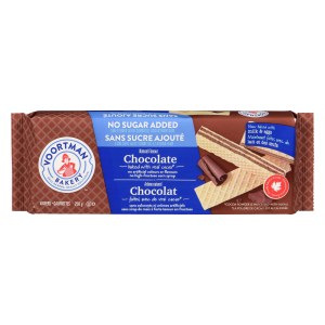 Voortman No Sugar Added Chocolate Wafer Cookies - 250g