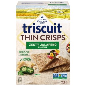 Triscuit Thin Crisps Zesty Jalapeño Crackers